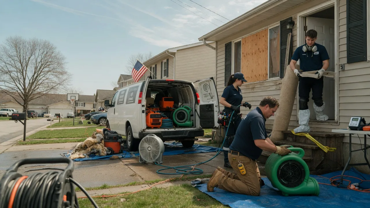 Water Damage Restoration in Elyria, OH near me
